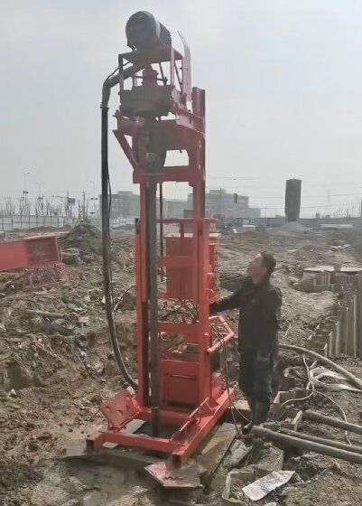 郎溪降水井施工